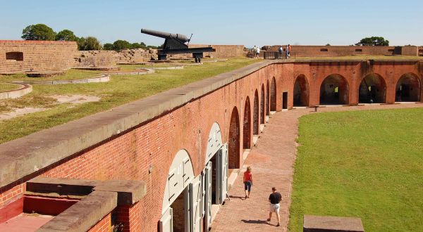 You Can See A Civil War Fort At This Museum Near Savannah, Georgia