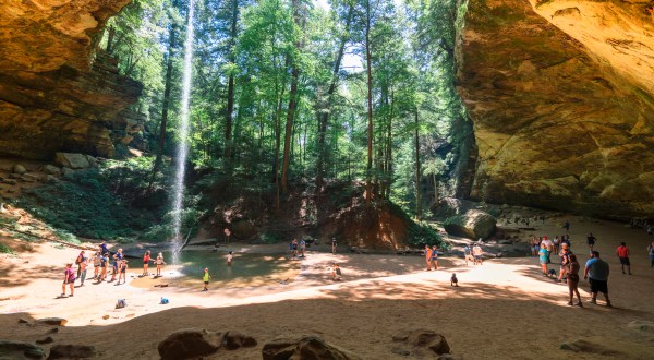 You Can See All 3 Of Ohio’s Best Caves At This One Secluded Park