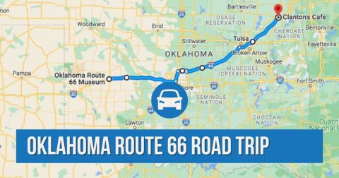 Take This Road Trip To The Most Charming Route 66 Towns In Oklahoma