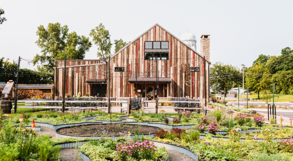 This Upscale Restaurant In A 300 Year-Old Michigan Barn Offers An Unforgettable Dining Experience
