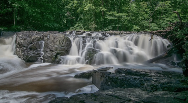 A Short But Beautiful Hike Through Lockaton Preserve Leads To A Little-Known Waterfall In New Jersey