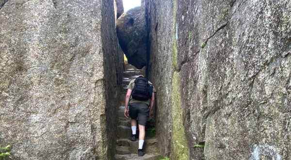 Climb A Natural Rock Staircase Into The Clouds On The Old Rag Trail In Virginia’s Blue Ridge Mountains