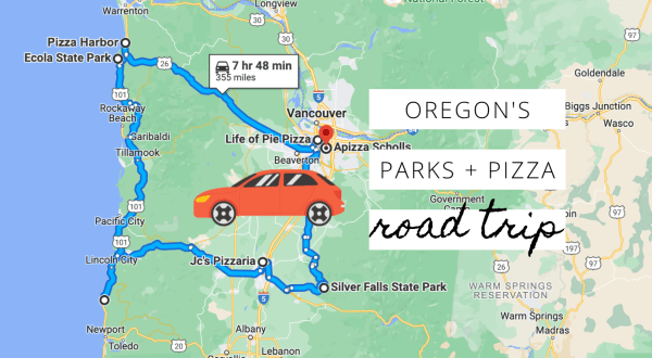 Explore Oregon’s Best Parks And Pizzerias On This Multi-Day Road Trip