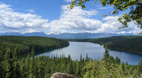 Follow The Outline Of A Lake Into Paradise On The Holland Lake And Falls Trail In Montana’s Flathead National Forest