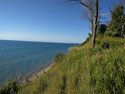 Explore Michigan’s Shoreline Bluffs At This Underrated State Park