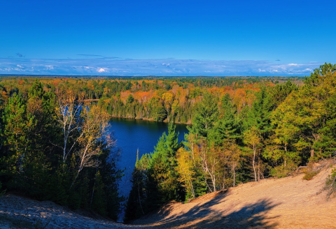 The Michigan Lookout Point With Majestic Views Year-Round