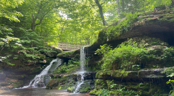A Short But Beautiful Hike, The Diamond Notch Trail Leads To A Little-Known Waterfall In New York