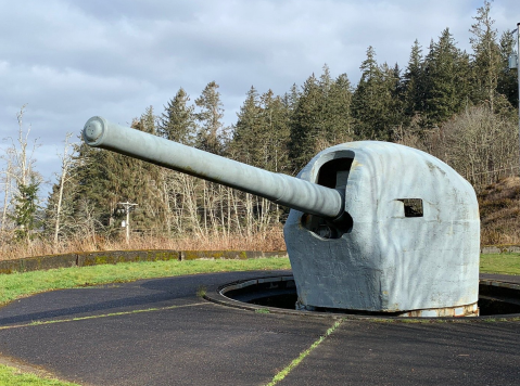 You Can See 3 Historic Artillery Batteries At This State Park In Chinook, Washington