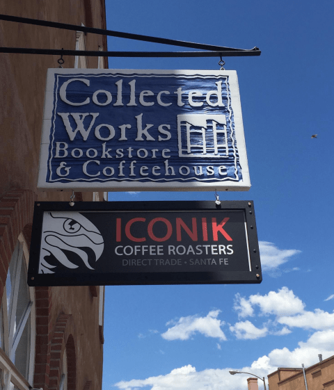 Wander Through The Shelves Of Collected Works Bookstore & Sip A Hot Drink At Its Coffeehouse In New Mexico