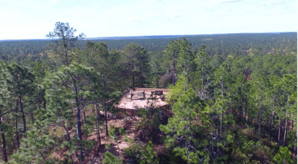 Climb A Natural Sand Dune Into The Clouds On The Sugarloaf Mountain Trail In South Carolina