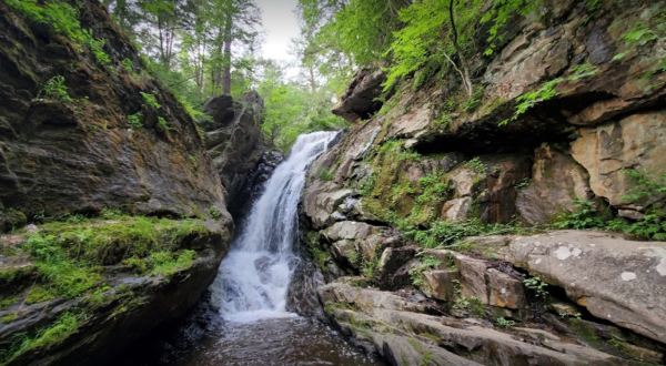 Explore A Gorgeous Waterfall At This Underrated State Park In Connecticut