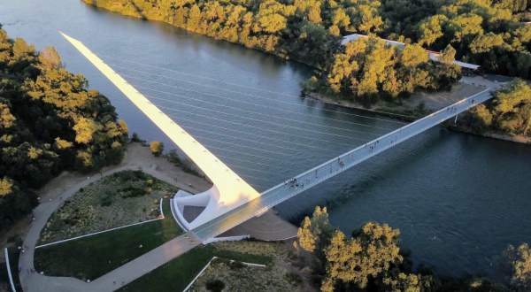 This Northern California Road Trip Takes You From The Raisin Capital of The World To The Sundial Bridge