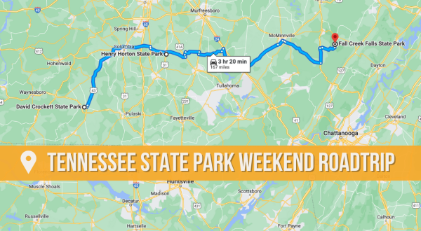 Spend Three Days In Three State Parks On This Weekend Road Trip In Tennessee