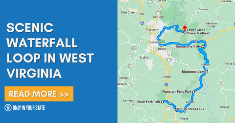 West Virginia’s Scenic Waterfall Loop Will Take You To 9 Different Waterfalls