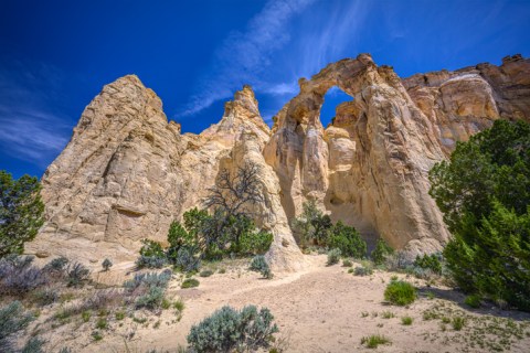 See A Unique Double Arch Standing 150-Feet In The Air At The End Of This Easy Trail In Utah