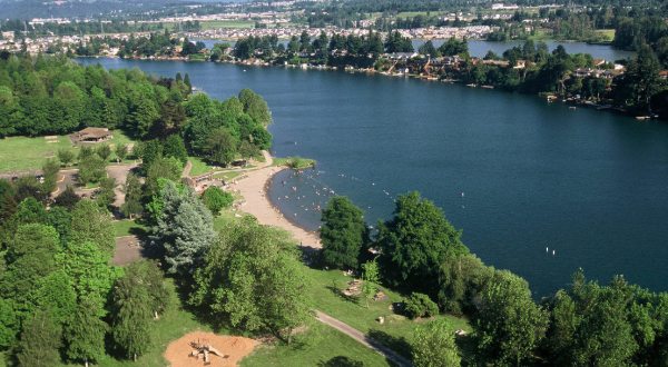 With A Splash Park, Waterfront, And Playscape, Blue Lake Regional Park Is The Ultimate Kid-Friendly Summer Spot In Oregon