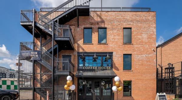 Grab A Cup Of Joe At This 3-Story Coffee Shop With Rooftop Seating In Texas