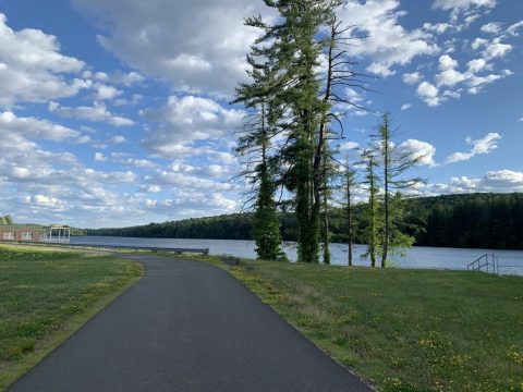 Take A Partially Paved Loop Trail Near This Connecticut Lake For A Peaceful Adventure
