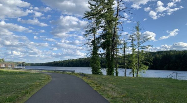 Take A Partially Paved Loop Trail Near This Connecticut Lake For A Peaceful Adventure