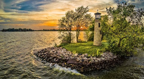 A Scenic Lake In Wisconsin, Lake Winnebago, Is A Fishing Paradise