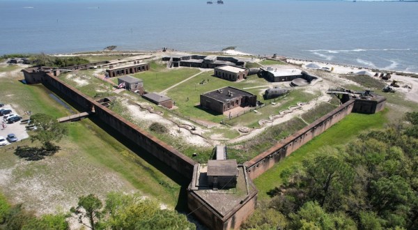History Left A Definite Mark At This One Fascinating Spot In Alabama, Fort Gaines