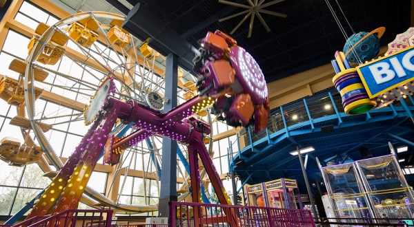 This 100,000 Square-Foot Indoor Amusement Park In Wisconsin Is Fun For All Ages