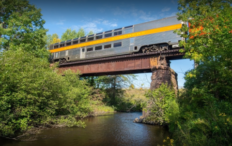 Sleep On A Train At The Wisconsin Great Northern Railroad