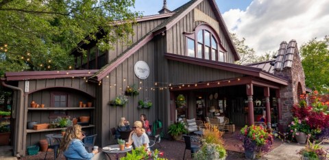 Nestled In The Middle Of A Garden Center, This Pennsylvania Cafe Is An Enchanting Day Trip Destination