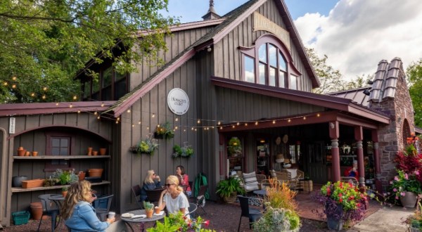 Nestled In The Middle Of A Garden Center, This Pennsylvania Cafe Is An Enchanting Day Trip Destination