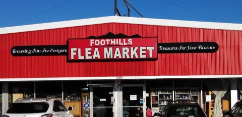 The Coolest Place To Shop In Colorado, Foothills Flea Market Is A Gigantic, 40-Year-Old Antique Store