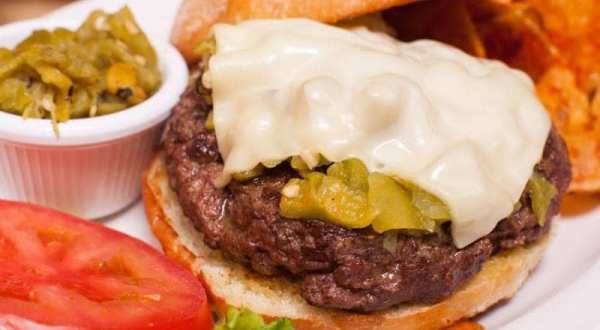 The Green Chile Burger Was Invented Right Here In New Mexico, And You Can Get One At Santa Fe Bite