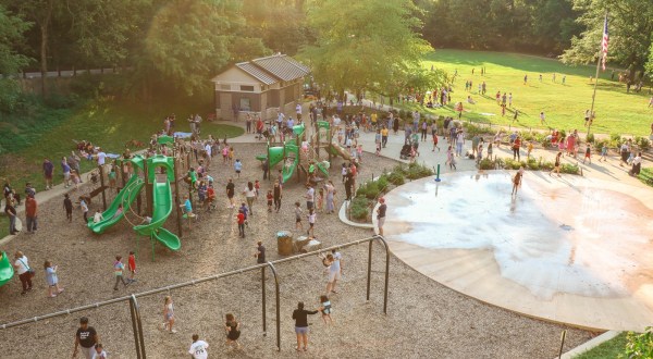 With A Playground, Spray Ground, Picnic Areas, And Trails, Tyler Park Is A Hidden Gem Summer Day Trip In Louisville, Kentucky