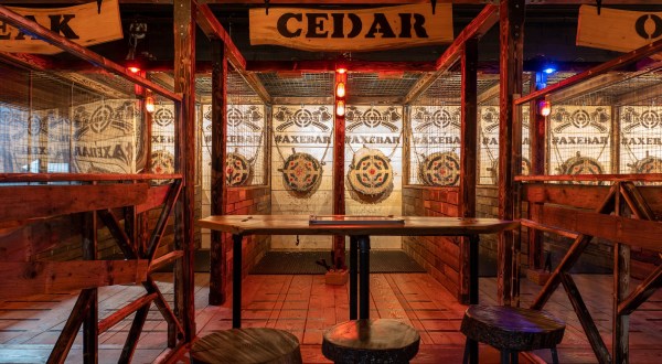 Have A Blast At An Adult Playground With Axe Throwing And Yummy Drinks At Axe Bar In Rhode Island