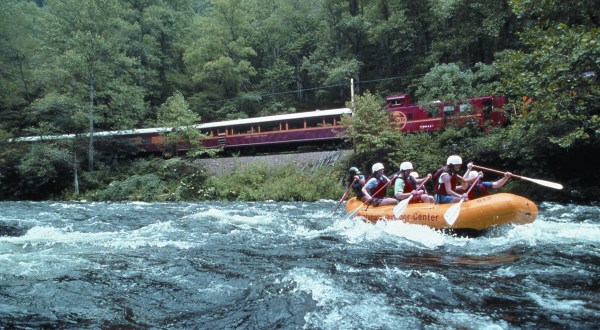 This Unique Raft And Rail Experience In North Carolina Belongs On Your Bucket List