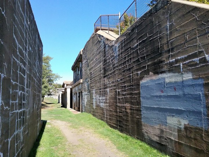 Alley at Fort Stark