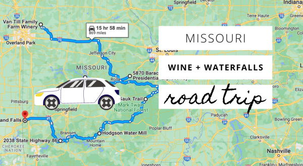 Explore Missouri’s Best Waterfalls And Wineries On This Multi-Day Road Trip