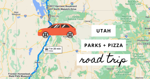 Explore Utah's Best Parks And Pizzerias On This Multi-Day Road Trip