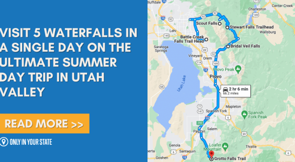 Visit 5 Waterfalls In A Single Day On The Ultimate Summer Day Trip In Utah