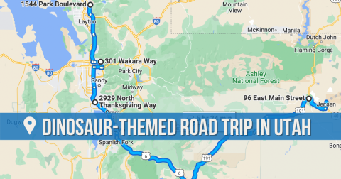 This Dinosaur-Themed Road Trip Through Utah Is The Ultimate Family Adventure