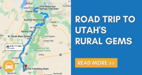 This Rural Road Trip Will Lead You To Some Of The Best Countryside Hidden Gems In Utah