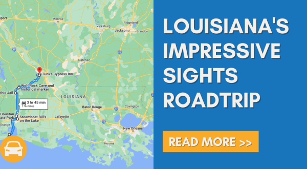 Take This Unforgettable Road Trip To Experience Some Of Louisiana’s Most Impressive Beaches, Caves, And More