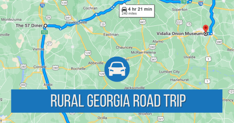 This Rural Road Trip Will Lead You To Some Of The Best Countryside Hidden Gems In Georgia