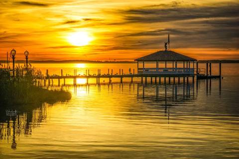 The Sunset Views At Fager's Island Restaurant In Maryland Are Simply Sensational