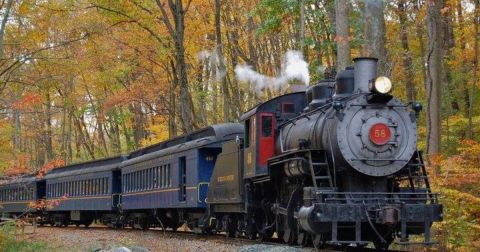 This 17-Mile Train Ride Is The Most Relaxing Way To Enjoy Delaware Scenery