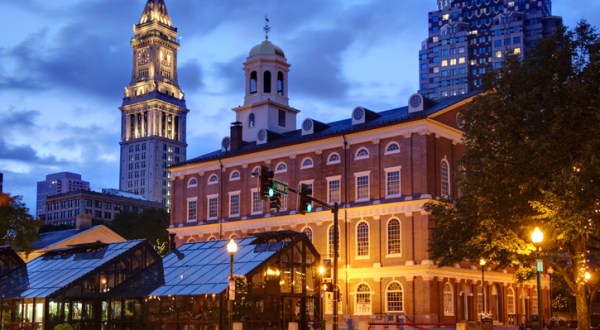 The Coolest Place To Shop In Massachusetts, Faneuil Hall Is A Marketplace In A Historic Building