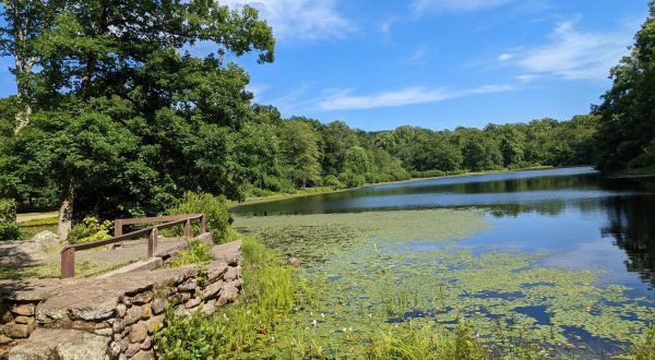 The Underrated Salmon River Trail Loop Trail In Connecticut Leads To A Hidden Turquoise Lake