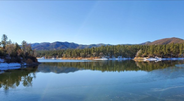 Take A Paved Loop Trail Around This Arizona Mountain Lake For A Peaceful Adventure