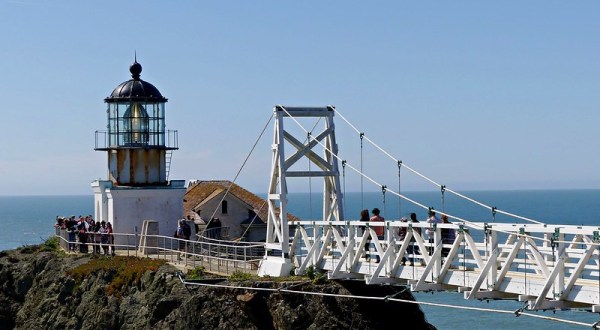 Admission-Free, The Point Bonita Lighthouse In Northern California Is The Perfect Day Trip Destination