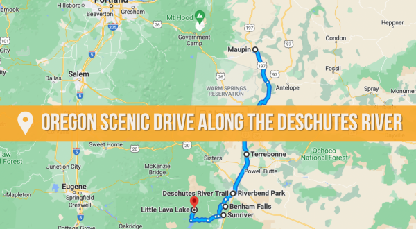 Follow The Deschutes River Along This Scenic Drive Through Oregon