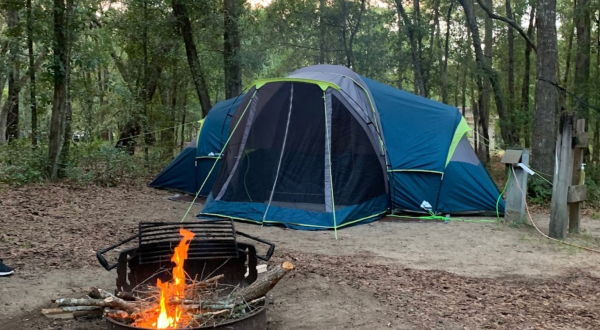 This Secluded State Park In Florida Offers Camping Right In The Thick Of Nature